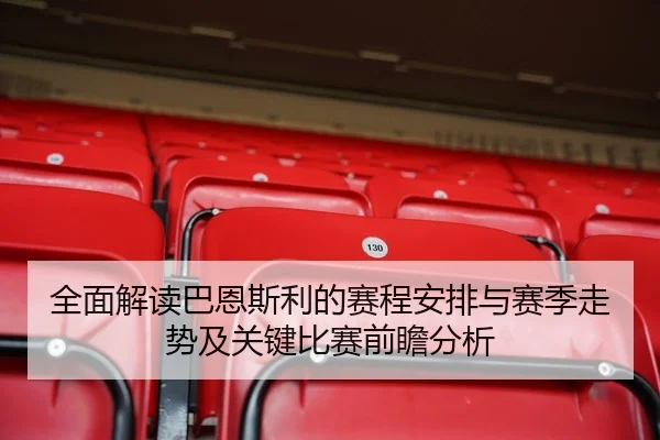 全面解读巴恩斯利的赛程安排与赛季走势及关键比赛前瞻分析